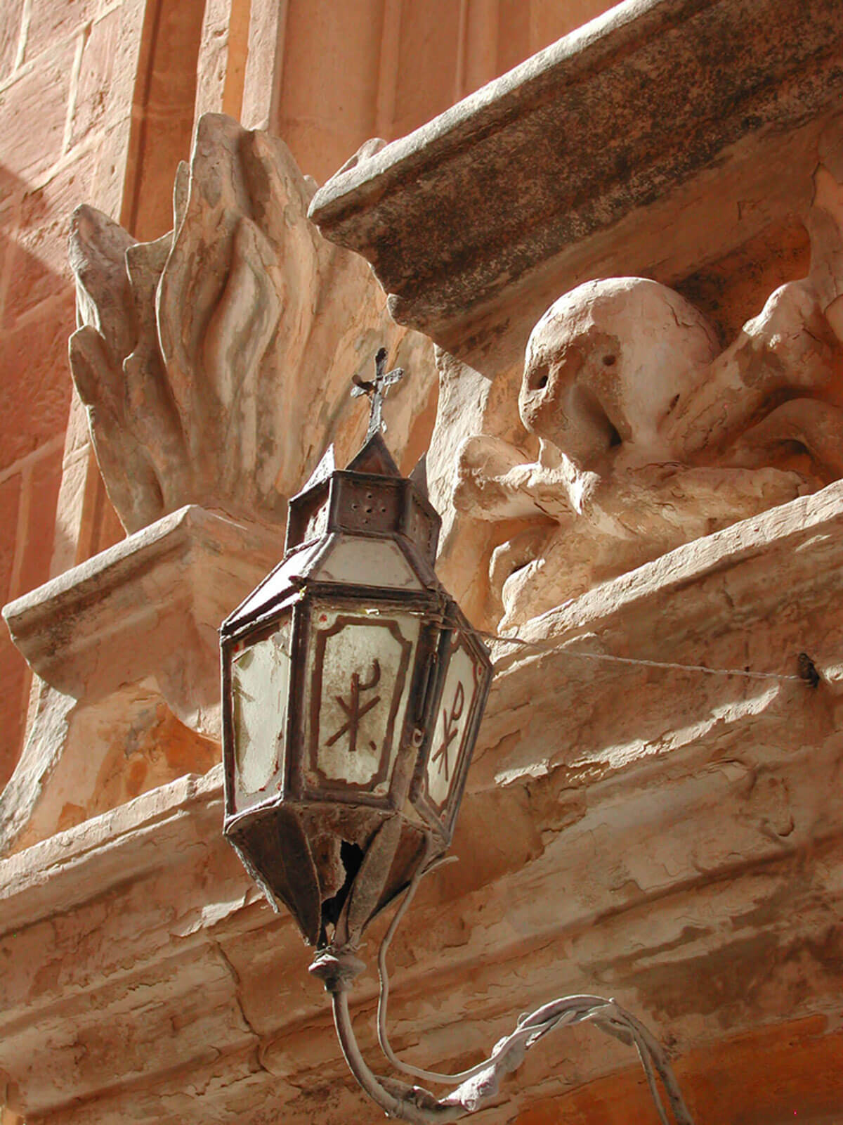 Photo of the Facade detail  in Mdina in Malta