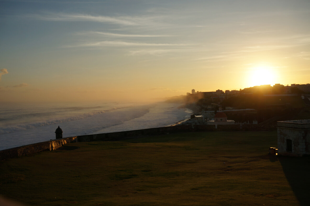 Photo of a Sunset from Castillo San Felipe del Morro