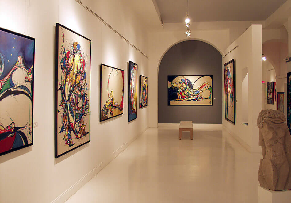 Michael J. Korber Exhibition in Old San Juan, Puerto Rico - Canvas Fine Arts Gallery