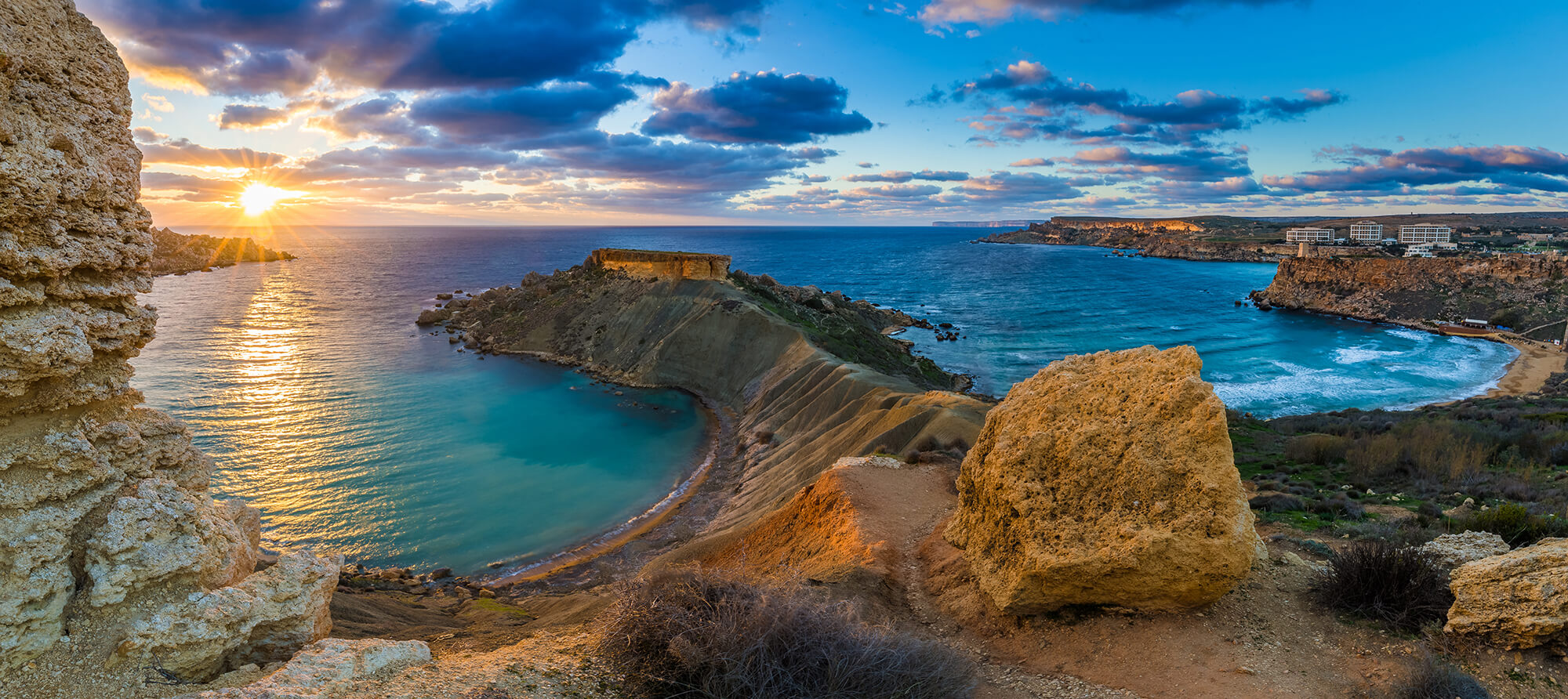 Korber Exhibitions - Gnejna Bay near Mgarr, Malta