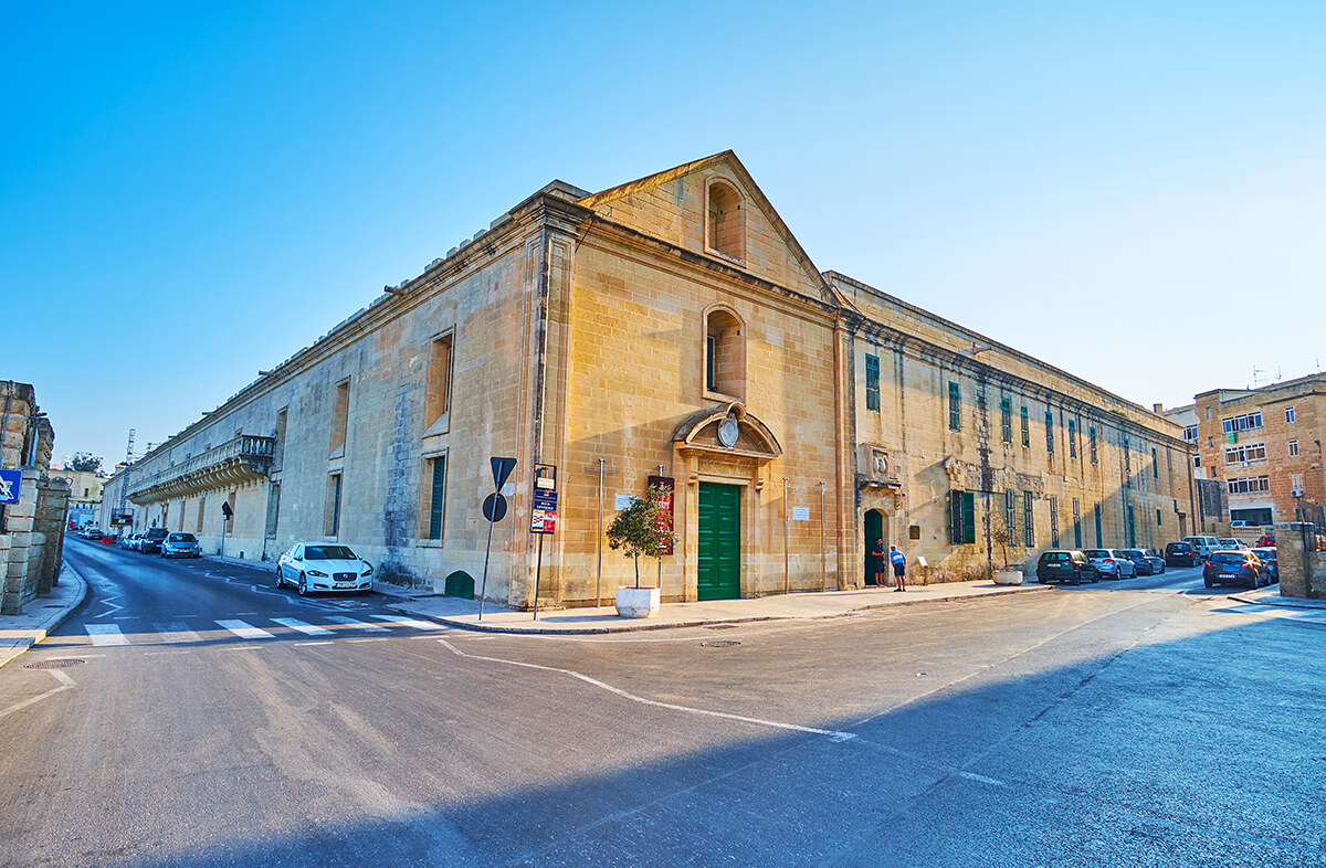 Photo of the Mediterranean Conference Centre in Valletta, Malta
